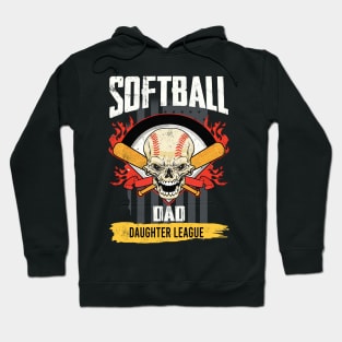 Softball Dad Daughter League Hoodie